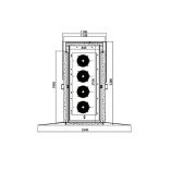 Шкаф шоковой заморозки Schockfroster 40xGN11 — 600x400mm1